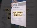 Most important chapters for NDA 2 2025 | NDA 2 2025 Exam Maths Important chapters #shorts #maths