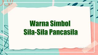 Warna Simbol Sila-Sila Pancasila