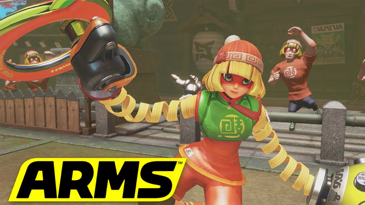 MIN MIN GAMEPLAY | ARMS (Nintendo Switch) - YouTube