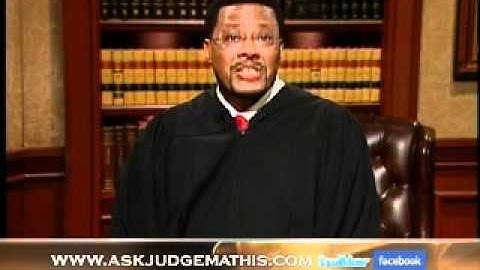 Ask Judge Mathis-January 3, 2011