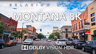 Driving Montana 8K HDR Dolby Vision  Bozeman to Helena