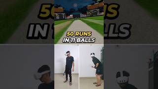 Breaking Records: Fastest 50 in 11 Balls | VR Cricket | IB Cricket@TheVRCricketBoys