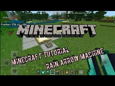 Minecraft Tutorial:Cara membuat Mesin Hujan Anak Panah