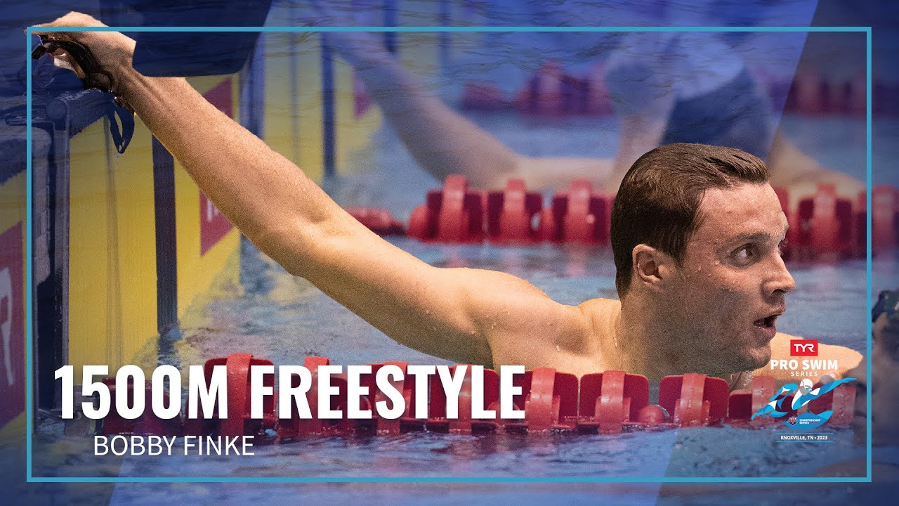 Finke & Hafnaoui Fight to Touch Wall First in Men's 1500M Free | 2023 ...