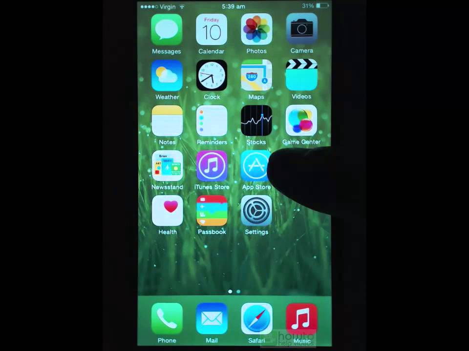 How to iPhone 6 App store and installing apps YouTube