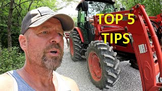 Buying your first tractor? Here are my top 5 tips to consider