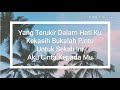 Download Lagu ▶️KESILAPANKU KEEGOANMU (lirik) by SITI NURHALIZA