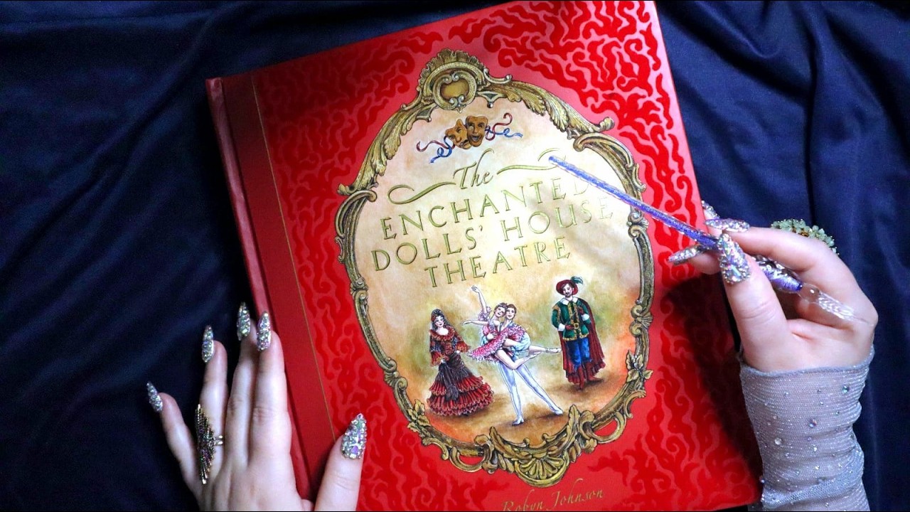 ASMR Must See 🕯 The Enchanted Dolls House Theatre Book Exploration