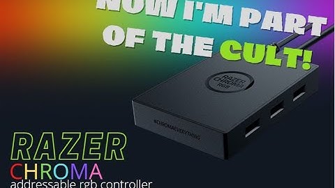 Razer Chroma aRGB controller - Unboxing & First Impression