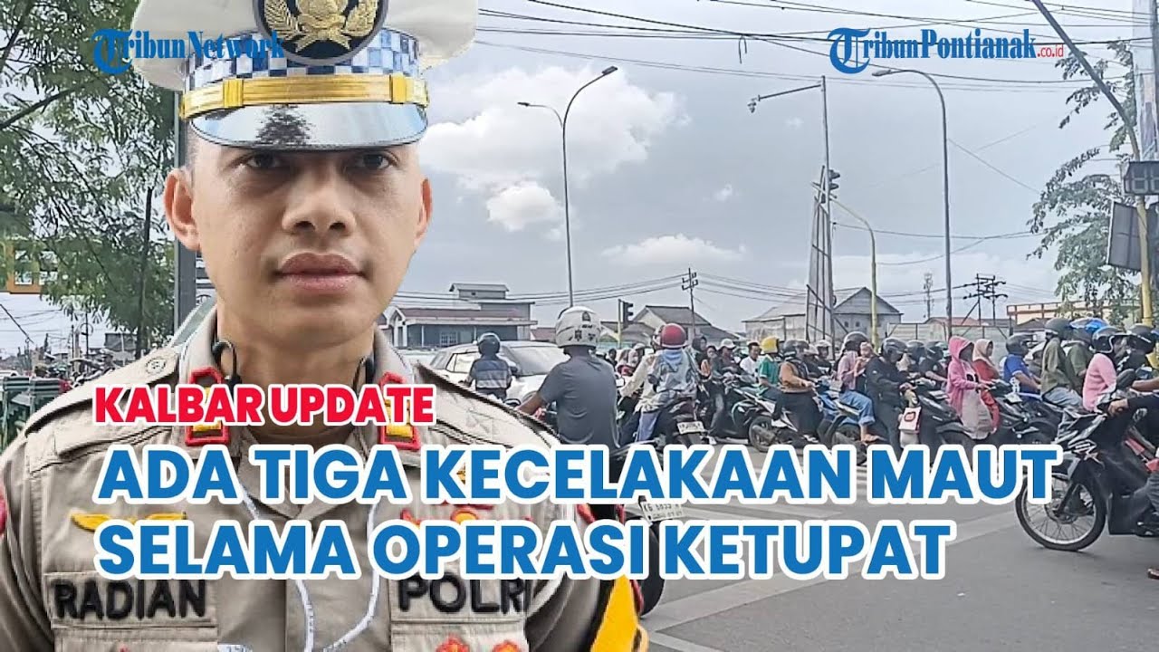 🔴Pontianak Macet Saat Arus Balik! Polisi Catat 12 Kecelakaan Lalu Lintas