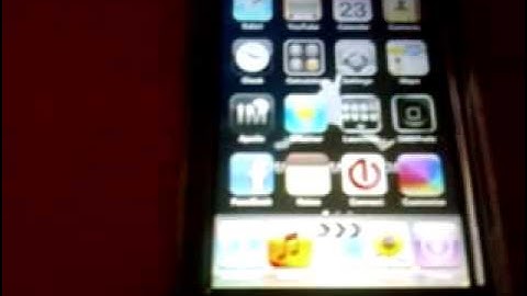 How to get Iphone dock on your ipod touch