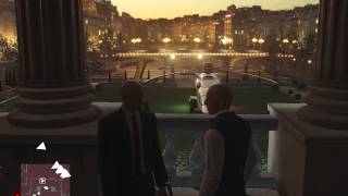 Hitman 2015 closed alpha gameplay NEW [low settings] with information HUD (part.2)