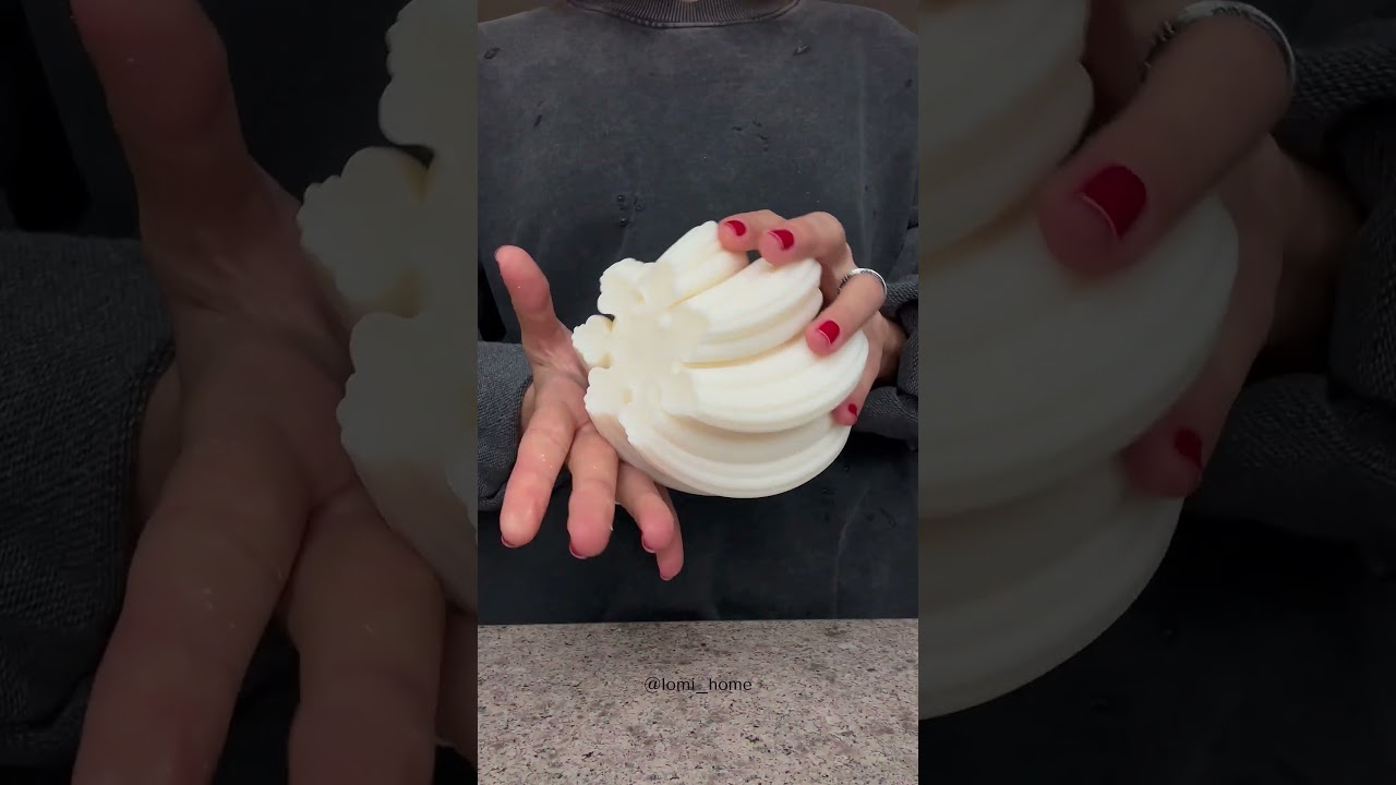 UNMOLDING // Интерьерная свеча Огонь!🔥