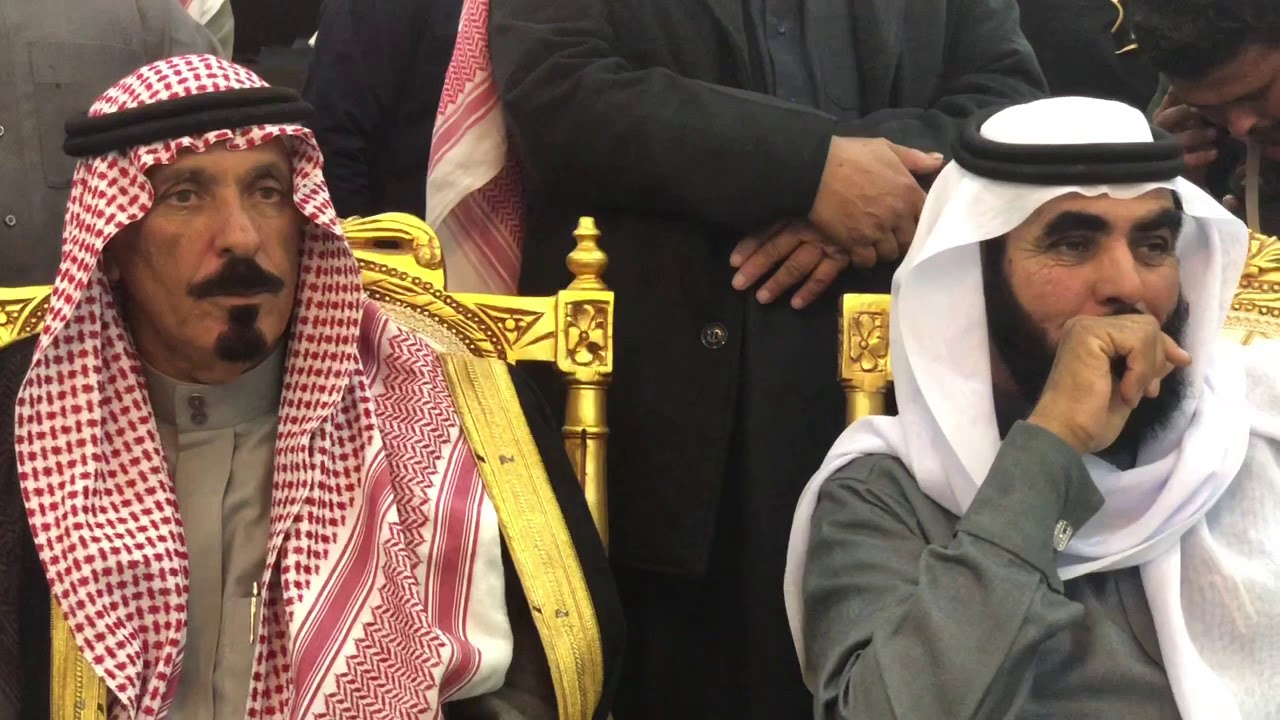 مشاركة الشعراء في حفل زفاف إبن الشيخ / عزيز بن ناجح الجريد.