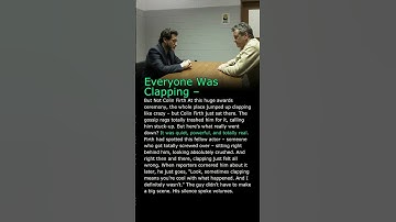 Everyone Applauded — Except Colin Firth