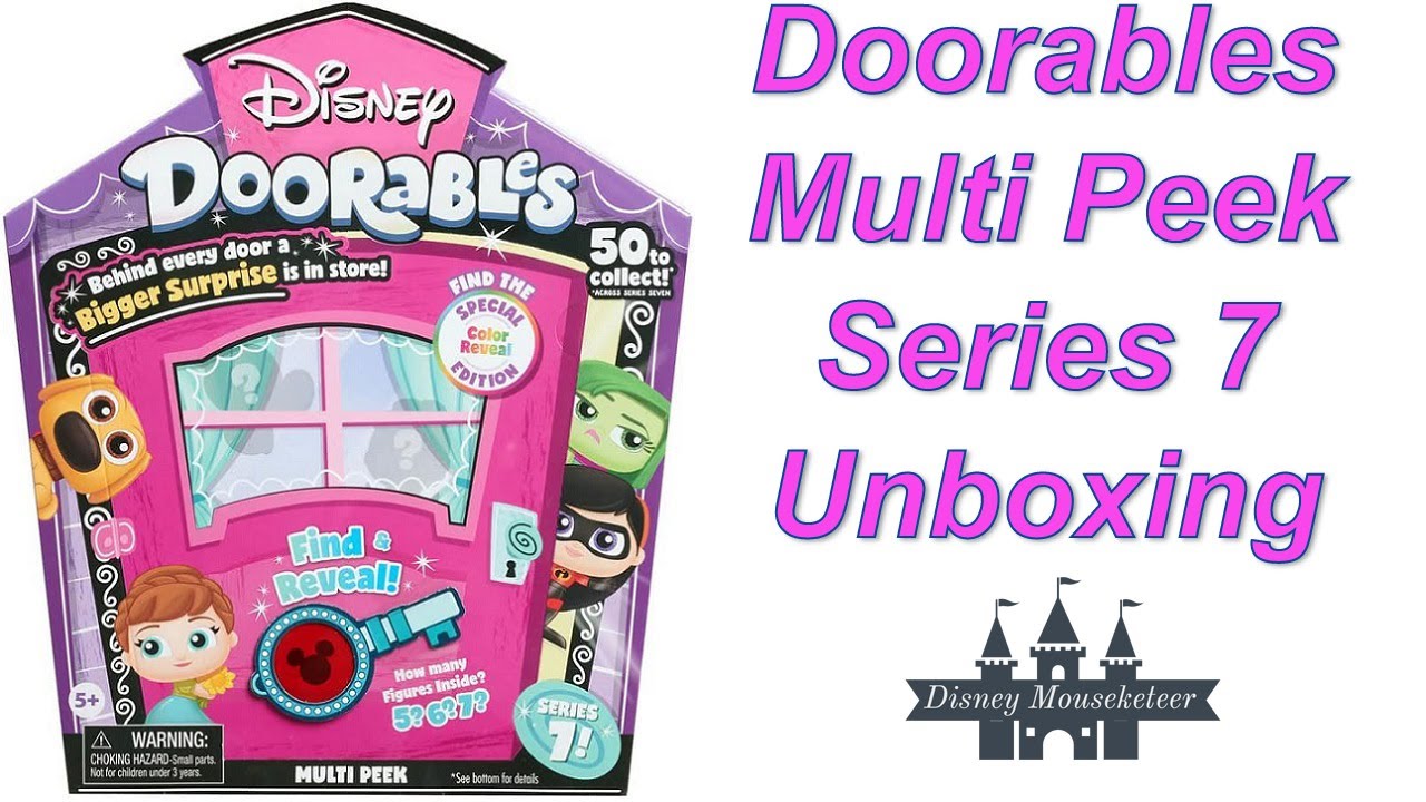 Disney Doorables Multi Peek, Series 8 Featuring Special Edition