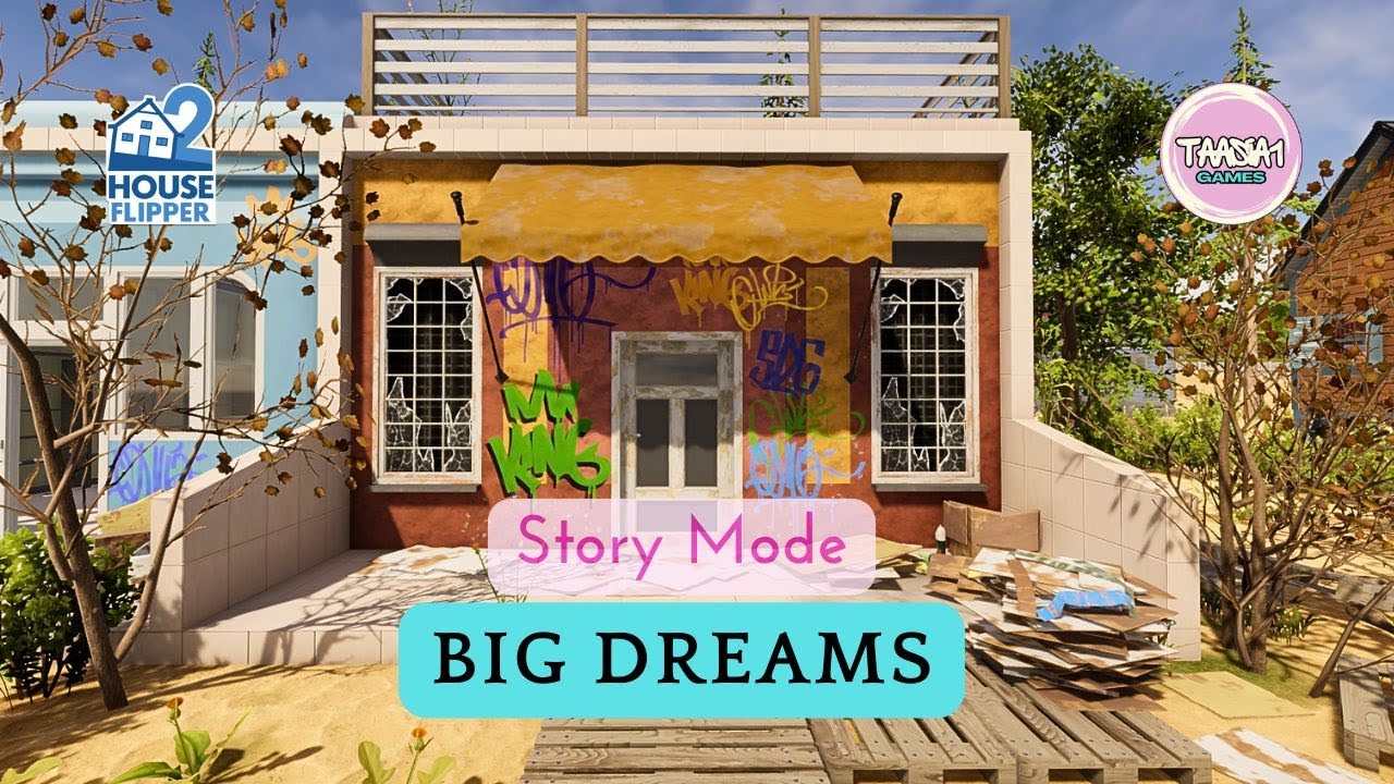 House Flipper 2 | Story mode - Big Dreams for a big family | Long play | Sandbox - No Commentary