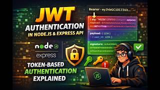 How JWT Works in Node.js & Express API 🔐 Token Based Authentication Explained