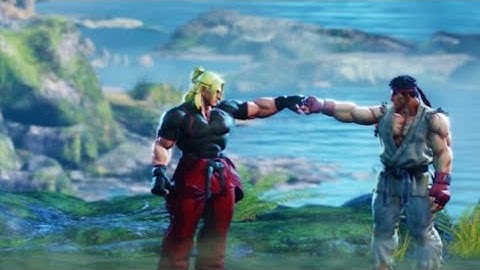 Street fighter five ken 1 min VT2 infinite combo