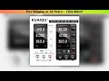 KUAIQU Adjustable Switching DC Power Supply 30V 10A 6A Lab Bench Power Supply 60V 5A 120V 3A