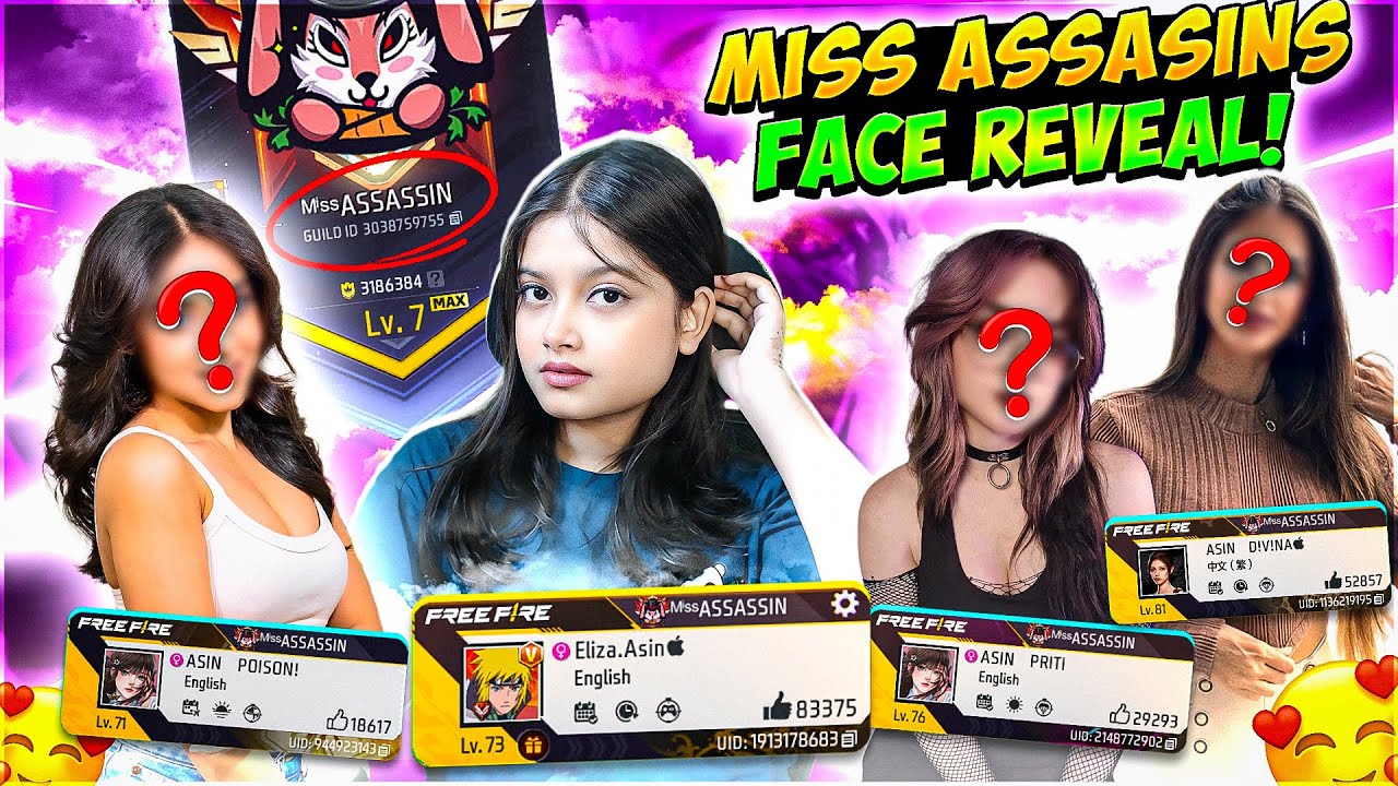 Miss Assassins Girls Facereveal π₯° Most Demanding Video π - Garena Free Fire Max Miss Assassins Girls Facereveal π₯° Most Demanding Video π - Garena Free Fire Max