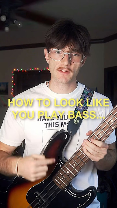 How to look like you play bass… #musician #guitar #bassguitar #bassist #basstips #basstechnique