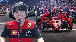 [F1 매니저 2022] 세계 최초 한국인 페라리 감독 원용진입니다🤣 (※시간순삭) (F1 Manager 2022) screenshot 4