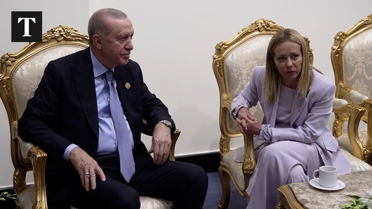 Turkey's Erdogan Urges Italian PM Meloni To Quit Smoking
