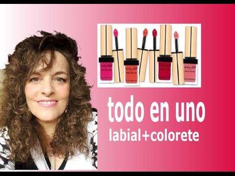 manualidades raudales LABIAL COLORETE todo en uno