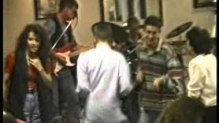 the revolvers, the corner flag,hartlepool,1993.(crowd shot. limited sound)