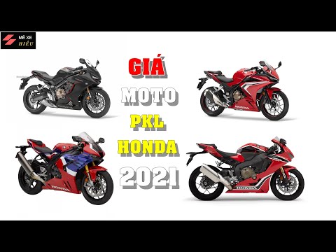 Video Giá Xe Moto PKL Chính hãng Honda 2021 | CBR 1000RRR |... - youtube