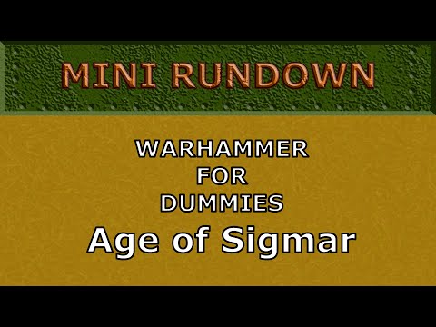 Age of Sigmar Lore - Warhammer for Dummies