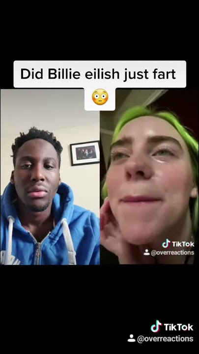 Billie eilish FARTED on tiktok (overreactions) #shorts