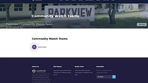 The Community Watch Teams powered by Flag Them