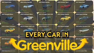 How long would it take to buy every car in Greenville?