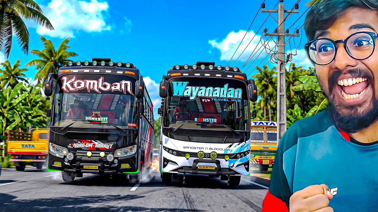 KOMBAN TOUIRST BUS VS WAYANADAN TOUIRST BUS🔥❌️ SHOCKING !!!!