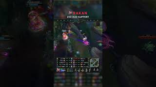 Rakan + Lee Sin 2v2 DUO SUPPORT | BR Master Patch 26.19 #shorts
