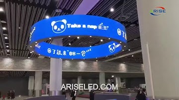 Custom shape smd soft led module curved led screen 360 degree curve round ,flexible led display soft