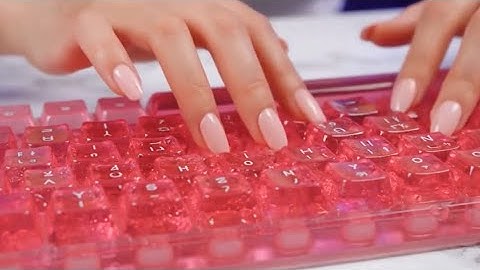17 minutes Which Ai keyboard would you choose? ASMR relaxation video satisfying relaxing sleep