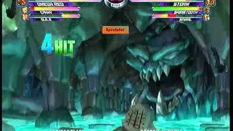 MvC2 Online (360): Flapp (Gui/OR/Cam) vs Detroit Cuthoat (Spir/Sab/Storm) 1 .:6.15.11:.