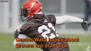 Denzel Ward ‘real excited’ about teaming with Browns rookie CB Greedy Williams