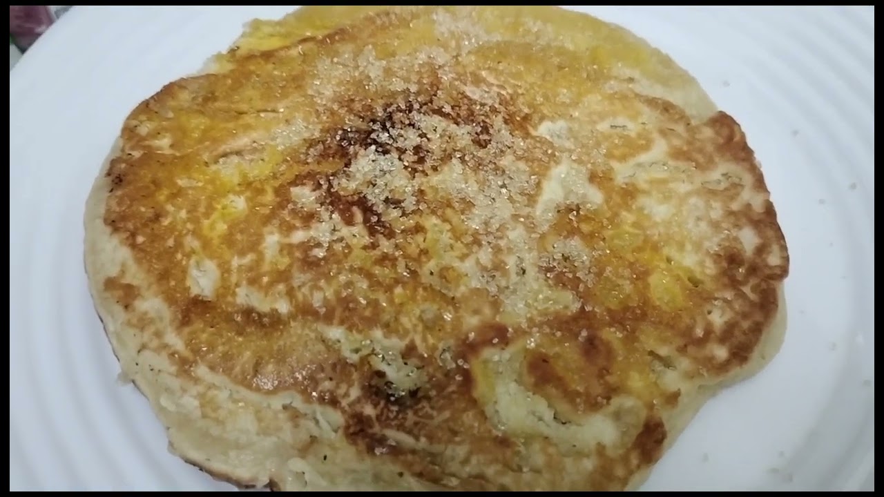 Nag luto ako ng meryendang hotcake 