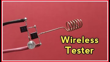How To Make Wireless Tester || How To Make Non Contact AC Voltage Tester || Magic Tester