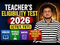 Teacher's Eligibilty Test 2026(CTET,TET)English,Physical Sciences and Mathematics Questions solved📚👍