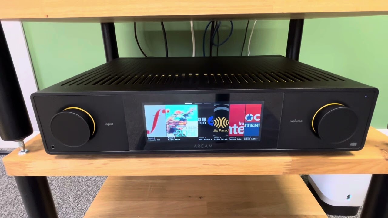 Arcam SA35 Streaming Amplifier - Roon and Qobuz updates - YouTube