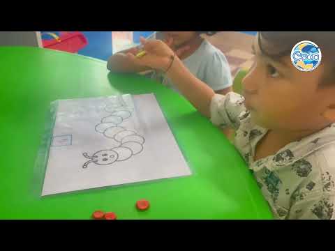 Cetacea International Montessori Preschool || Punalur || Maths Activity - Number Worm