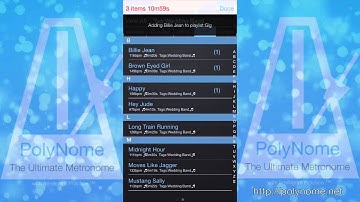 PolyNome: The UltimateMetronome.  Overview of main features