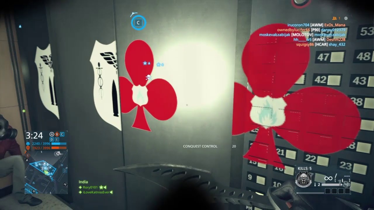 battlefield knife compilation