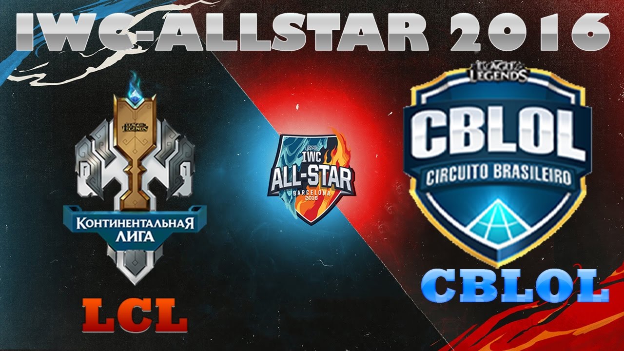 CBLOL vs LCL |  IWC Allstar 2016 - Day 1