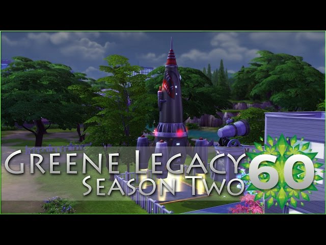 Tate's Space Race for UFO Plants! || Sims 4 Greene Legacy - Season 2 //  Episode #60 - YouTube